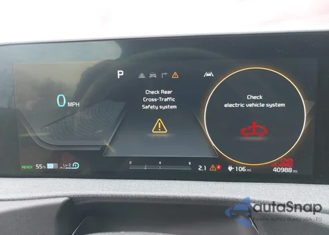 2022 Kia Ev6 Wind z USA, uszkodzony, nr VIN KNDC3DLC5N5037038